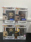 Funko Pop! The Office Lot Of 4 Ryan, Creed, Oscar, Stanley + Protectors
