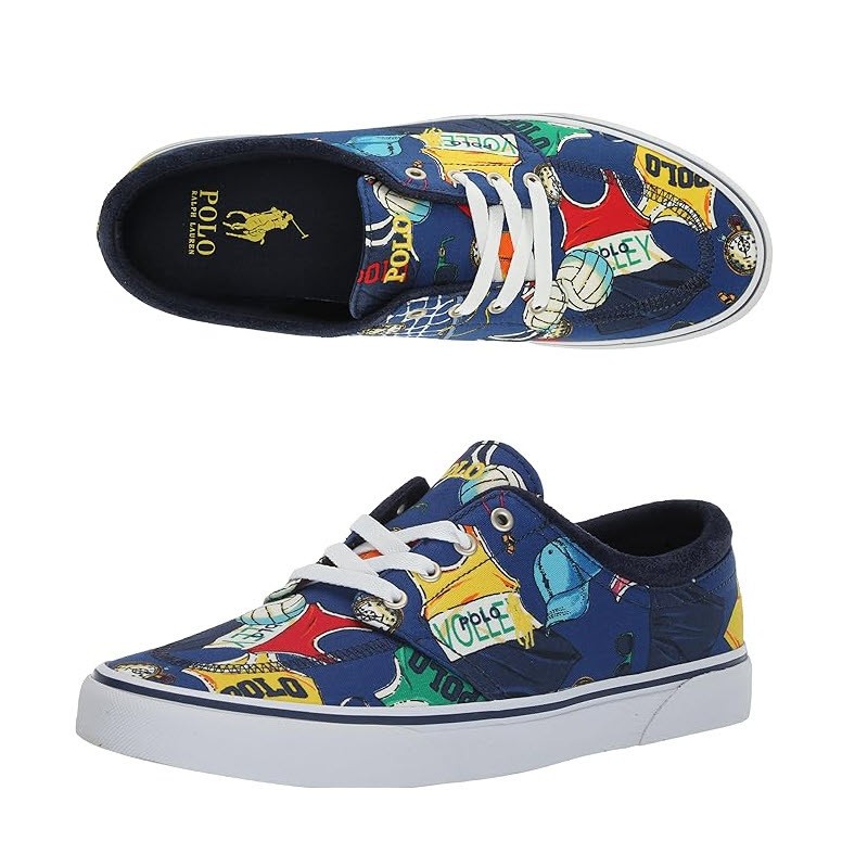 POLO RALPH LAUREN Keaton Pony sneaker stringate da uomo in Tossed Valley taglia 11