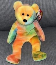 Ty Beanie Baby GARCIA The Tie-Dyed Bear, 1995
