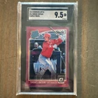 2018 Shohei Ohtani Rookie RC SGC 9.5 Panini Optic Purple Prizm #56 MT+ PSA