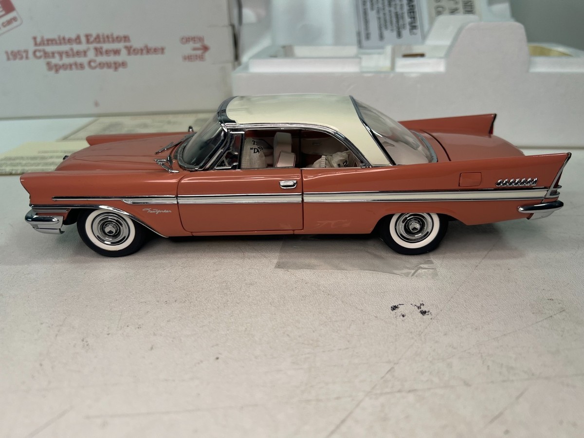 Danbury Mint Limited Edition 1957 Chrysler New Yorker Sports Coupe