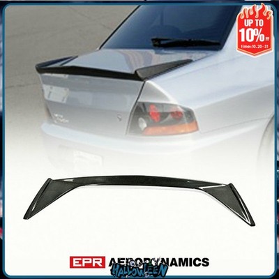 For MITSUBISHI Evolution EVO 7 8 9 VAR Style Carbon Rear Trunk Spoiler Wing Kit