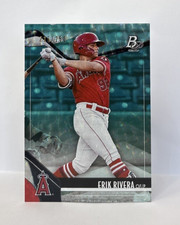 2021 Bowman Platinum Aqua Ice Foilboard #/250 Erik Rivera #TOP-39