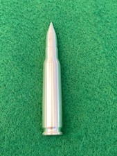 Silver 2 oz 308 Caliber Bullet .999 Fine silver bullion 97.50 per troy oz