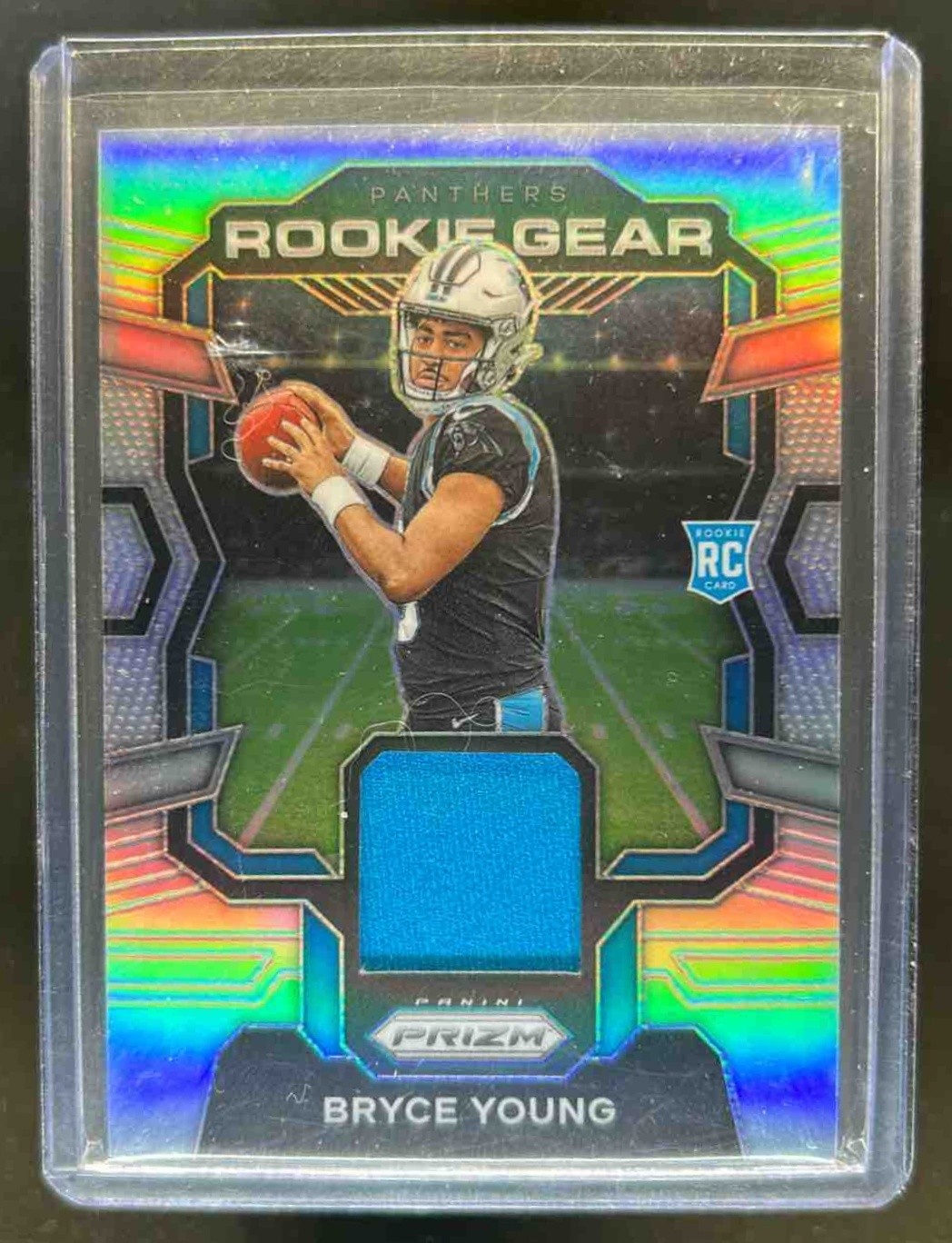 2023 Prizm Bryce Young Rookie Gear RC Jersey #RG-BY Panthers