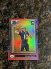 DRAKE MAYE 2024 DONRUSS OPTIC RATED ROOKIE PINK PRIZM PATRIOTS RC