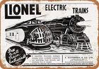8 x 12 Tin Metal Signs Home Décor- Lionel Trains UP M-10000 Vintage Wall Decor A