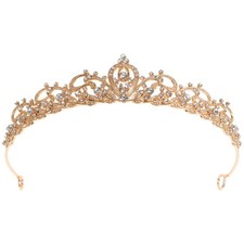 Bride Headband Bridal Hair Accessories Baroque Wedding Crown Headdress