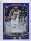 2025-26 Bowman Tarris Reed Jr. Auto 1st Bowman Purple Refractor /250