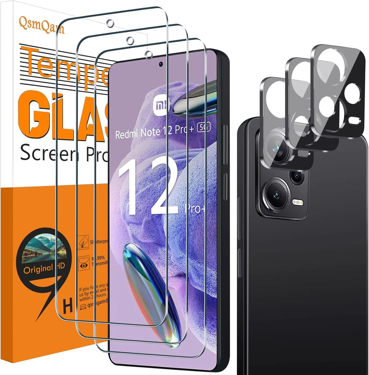 Brotect Pellicola Protettiva Per Xiaomi Redmi Note 8T – 2 Pezzi, Trasparente, Anti-Impronte, Made In Germany - 3
