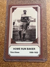 1974 Fleer R. G. Laughlin Pioneers Of Baseball # 16 Home Run Baker