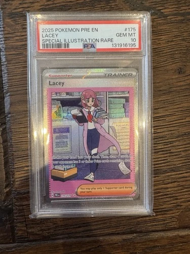 Lacey 175/131 PSA 10 Pokemon Prismatic Evolutions Special Illustration Rare