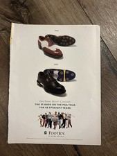 FJ FOOTJOY Poster Print Ad Photo GOLF VIJAY S...