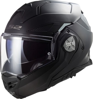 LS2 Advant X Modular Motorcycle Helmet Solid Matte Black XL
