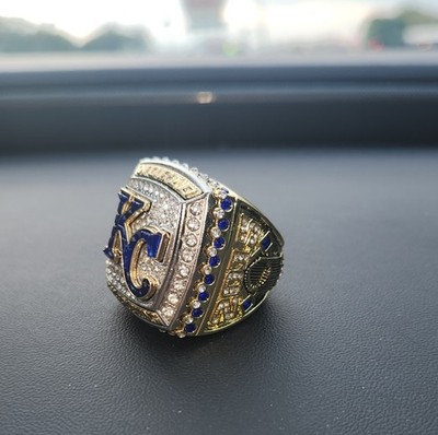 Kansas City Royals 2015 World Series Champions Replica Ring NEW IN