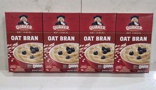 4-Pack Quaker Oat Bran creamy hot cereal 16 oz ----  READ DESCRIPTION   ----