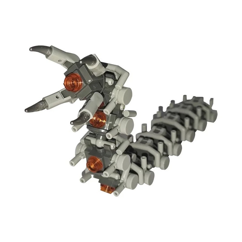 135 PCS Mechanical Worm MOC Building Kit Technic Insect Robot Model Kit for Kids