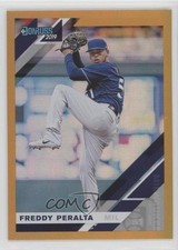 2019 Panini Donruss Holo Orange Freddy Peralta #147 0in6