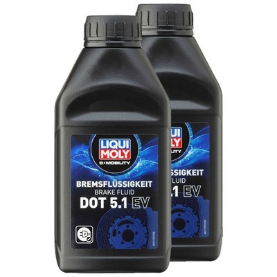 Bremsflüssigkeit LIQUI MOLY DOT 5.1 EV synthetisch Bremse Brake 2 X 500 ml