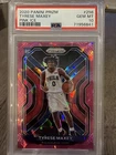 2020-21 Panini Prizm - Tyrese Maxey #256 Pink Ice Prizm (RC) PSA 10 76ers