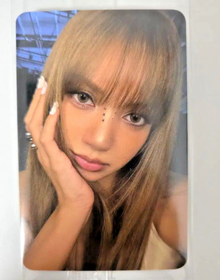 BLACKPINK LISA DEADLINE Ktown4u POB Photocard Official Limited