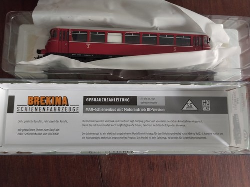 BREKINA 64016 "MAN-SCHIENENBUS VT 23/MAN-TRIEBWAGEN VT 23 RSE"1:87/H0,DC,NEU+OVP | Condition: Neu