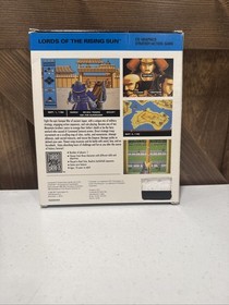 Lords of the Rising Sun CIB Turbografx 16 CD NEC DUO