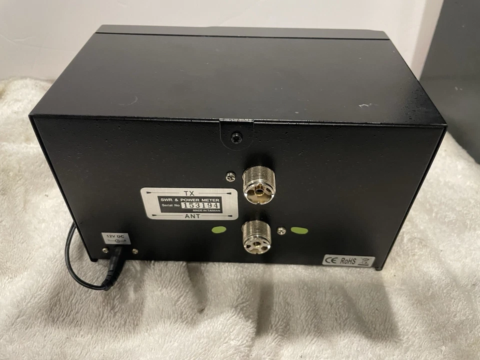 MFJ-893 VHF UHF Power/SWR Meter, power supply included - Image 2 of 4