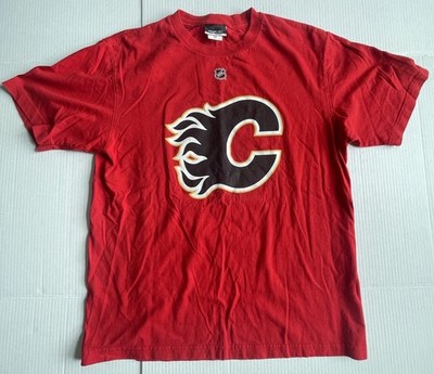 Calgary Flames Shirt Mens Large Dion Phaneuf Reebok NHL - Size M