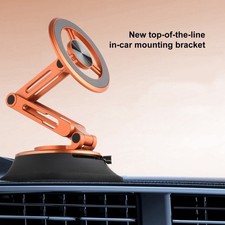 360 Rotatable Universal Car Phone Mount Rack for Horizontal and Vertical Viewing