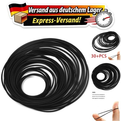 Vielseitige 30PCS Kassettenspieler Riemen für Walkman & Recorder - Top Qualität
