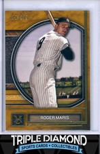 2025 Topps Museum Collection Roger Maris Gold #180/249 NY Yankees F432