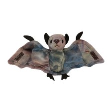 Ty Beanie Baby Batty Bat Tie Dye 1996 Vintage Plush w Tag Protector Retired