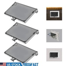 Type 3R Transparent Outdoor Electrical Outlet Cover Weatherproof Replacement New