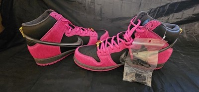 Nike SB Dunk High QS x Run The Jewels Pink Black DX4356-600 Men's Size 10