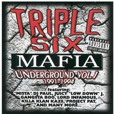 Three 6 Mafia - Underground 1 [New CD]