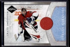 2011-12 Panini Limited Crease Cleaners Craig Anderson 57/99 Ottawa Senators #11