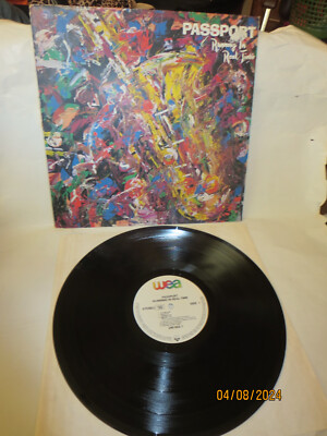 PASSPORT - RUNNING IN REAL TIME,First Press Germany 1985,WEA 240633-1,