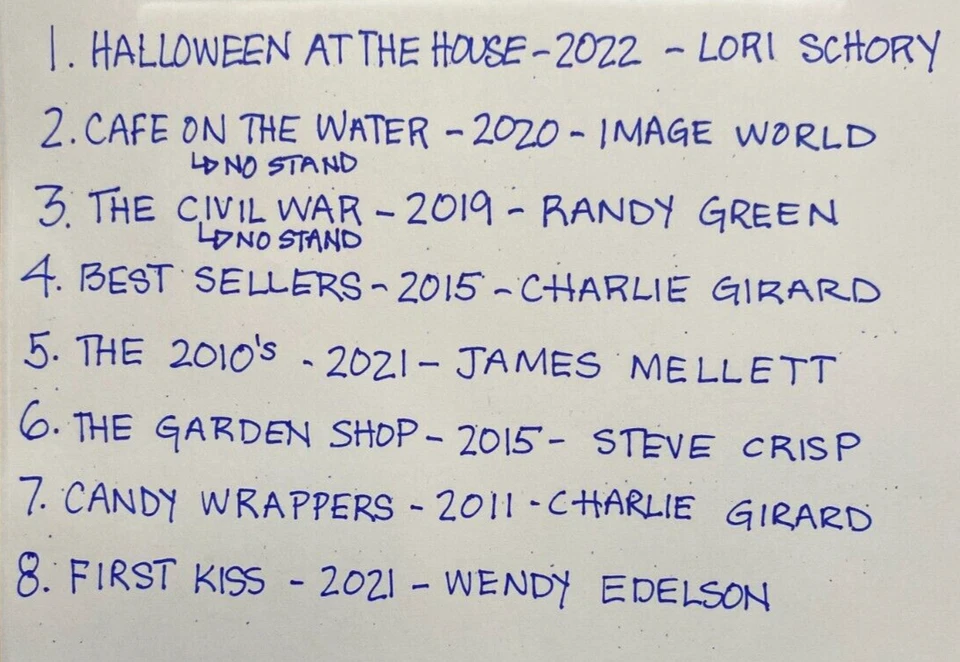 LOTE / 8 - ROMPECABEZAS DE MONTAÑA BLANCA - 1000 PIEZAS - MÁS VENDIDOS - CAFÉ - ENVOLTORIO DE DULCES Foto 2 de 4