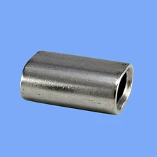 25 Type 316 Stainless Steel Sleeves for Wire Rope Cable, 1/16" 