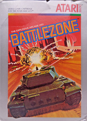 ATARI 2600 -- BATTLEZONE (ATARI 2681) #CIB #NTSC ONLY