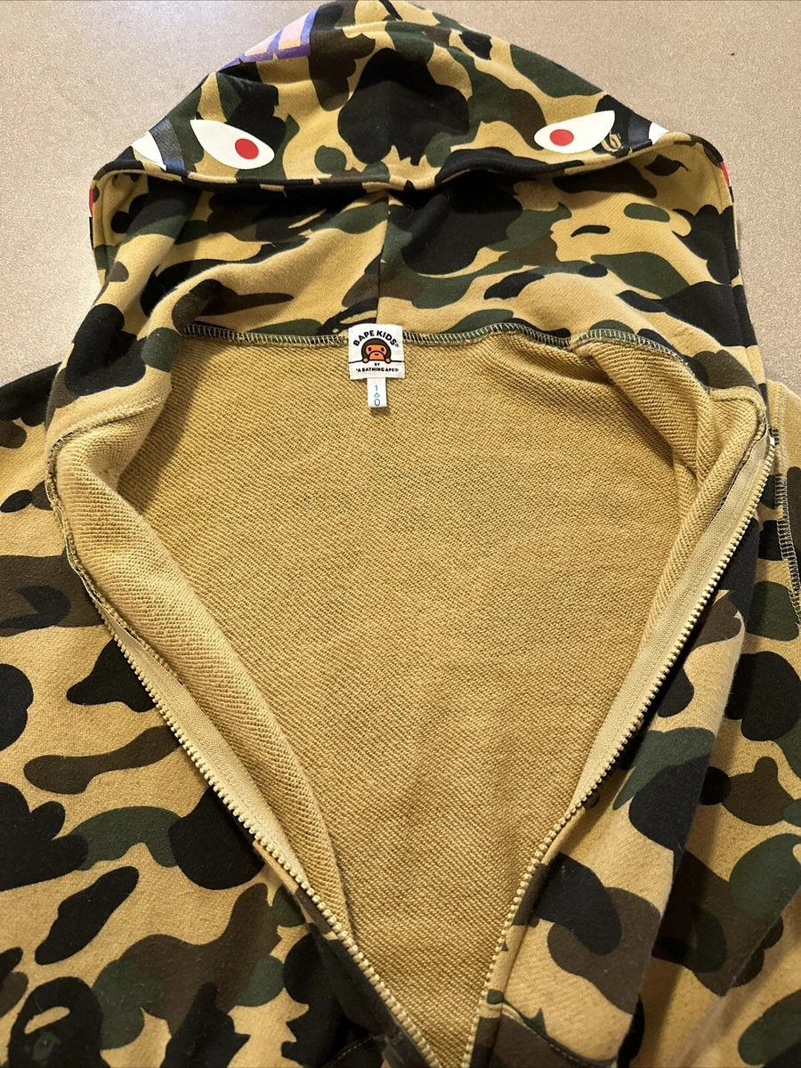 Bape Shark Zip up Hoodie S | eBay