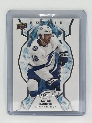 Tampa Bay Lightning - Taylor Raddysh - 21/22 UD Ice - Base Rookie - #132