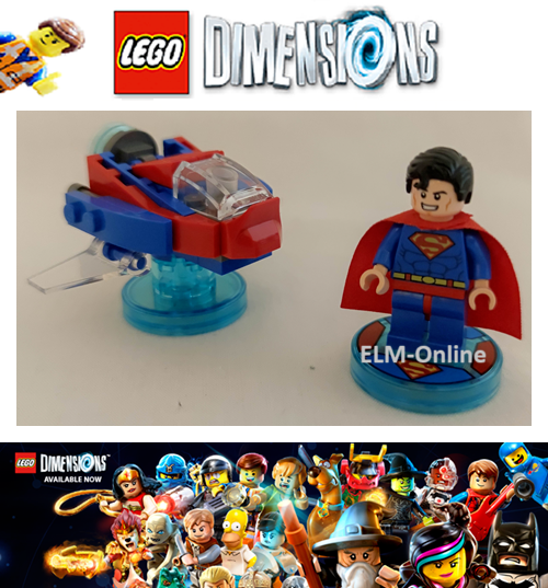 Lego Dimensions Fun Pack Dc Comics Superman Dimensions Superman