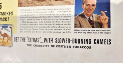 1940 camel cigarettes Vintage Lot of 8 Empty Packets for Collection Headline History The 1950s