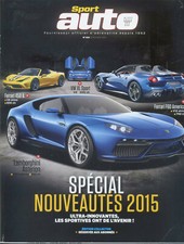 SPORT AUTO n°634 11/2014 LAMBORGHINI ASTERION FERRARI 458A FERRARI F60 AMERICA