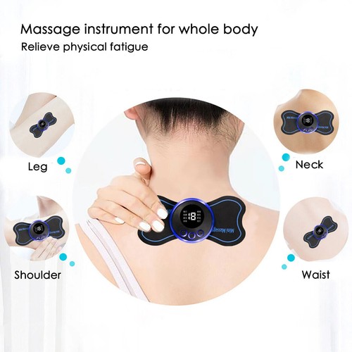 Pulse Tens Unit EMS Massager Back Full Body Muscle Stimulator Pain Relief Device - Picture 9 of 15
