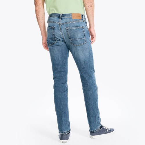 Neu mit Etikett Nautica Vintage gerade Passform Stretch Denim Herrenjeans 5 Farben alle Größen - Bild 37 von 75