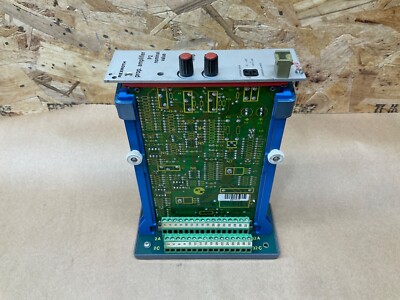 REXROTH VT-2000-S-48-E2 PROPORTIONAL AMPLIFIER CARD W/ VT3002 HOLDER #20Y32*IAC