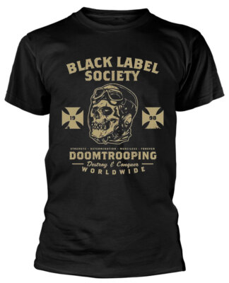 Black Label Society Doomtrooping Black T-Shirt NEW Gift